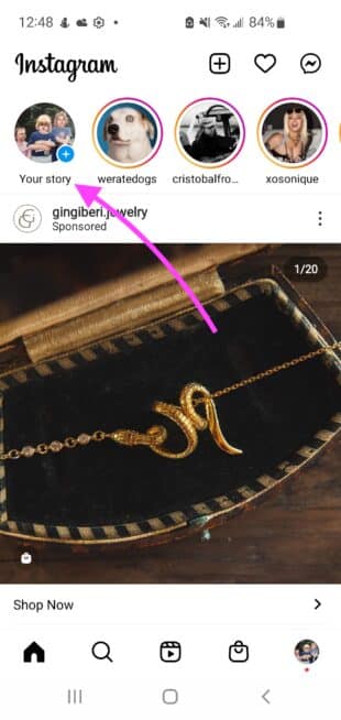 how-to-add-music-to-Instagram-story-310x654