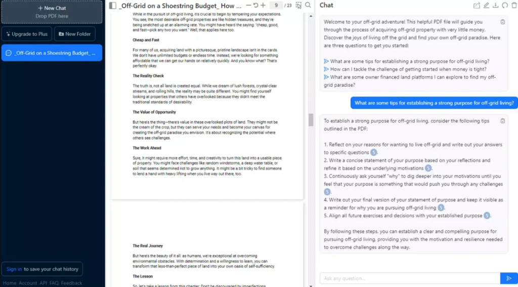 chatpdf chatgpt alternative