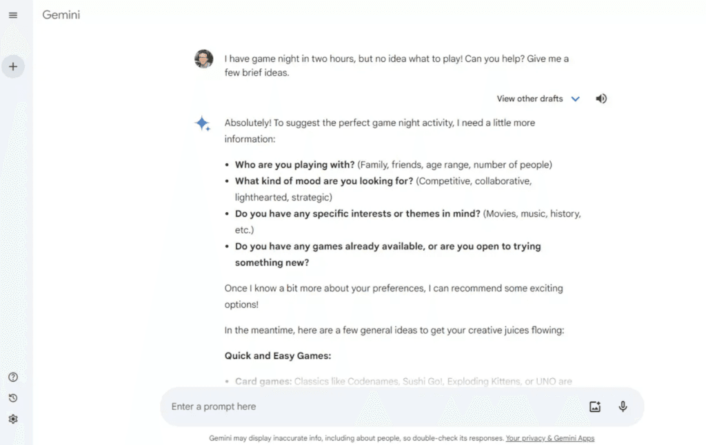 gemini chatgpt alternative