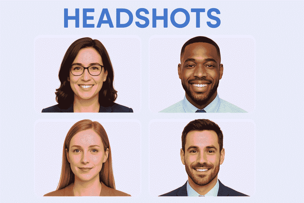 Professional AI Headshots for Team Member Profiles